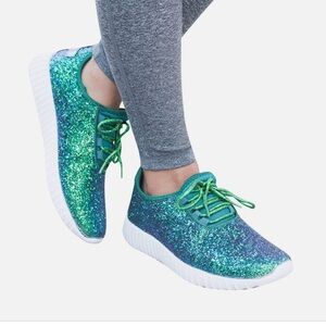 Sparkly sneakers